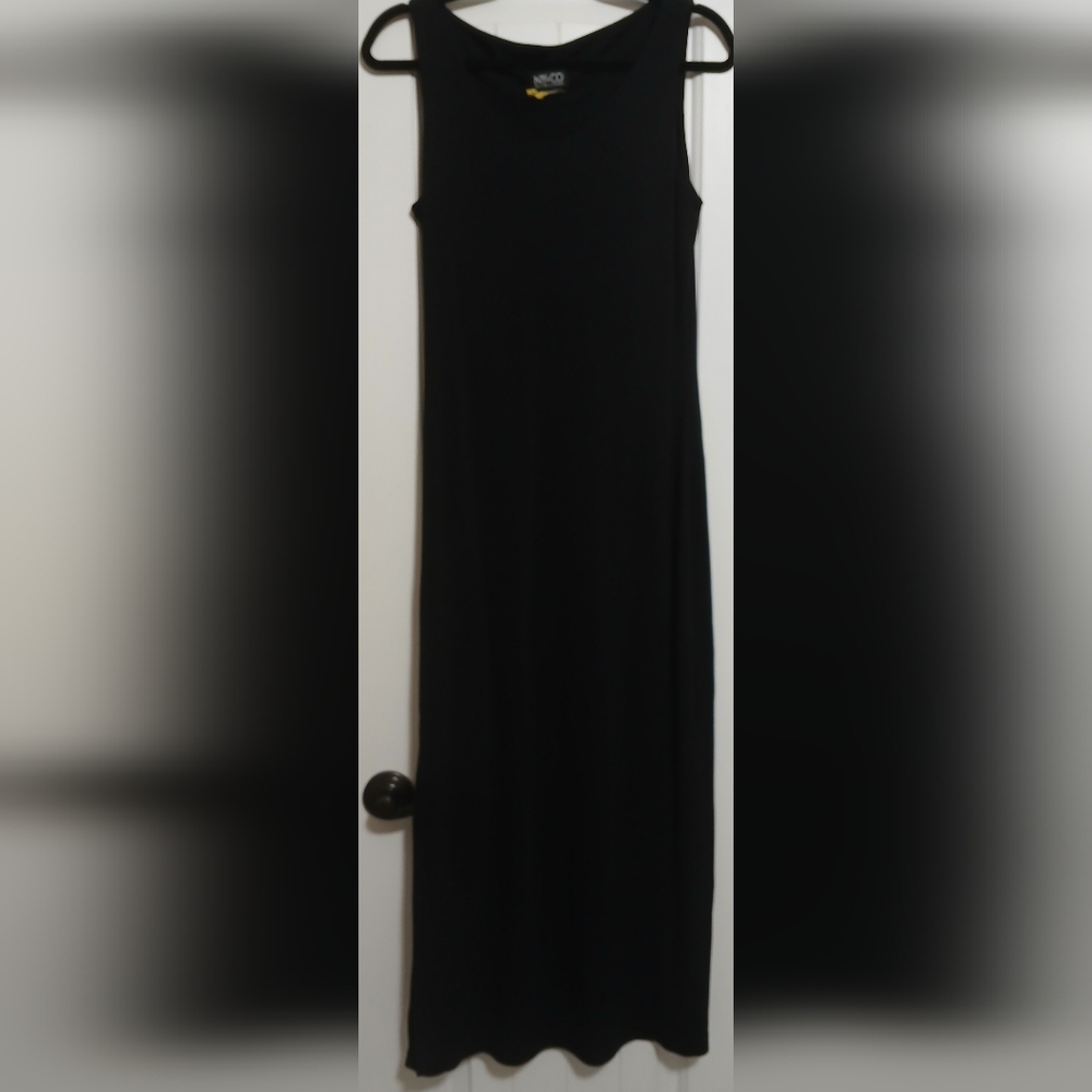 New York & Company Black Sheath Cocktail Dress